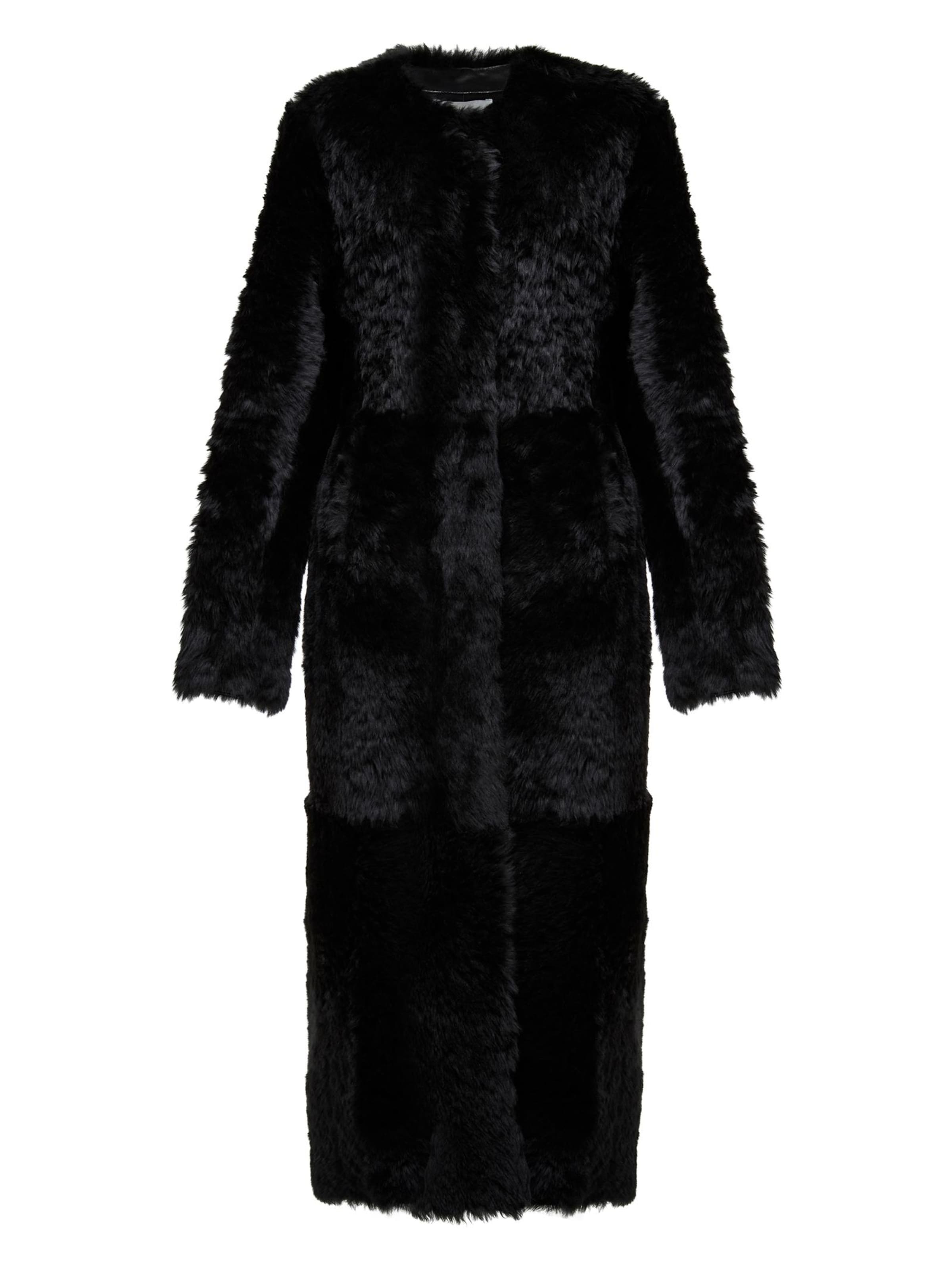 V S P Vinterfrakke 'Inesse' i sort: forside