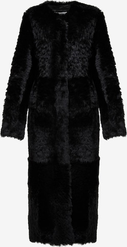 V S P Wintermantel 'Inesse' in Schwarz: Vorderseite