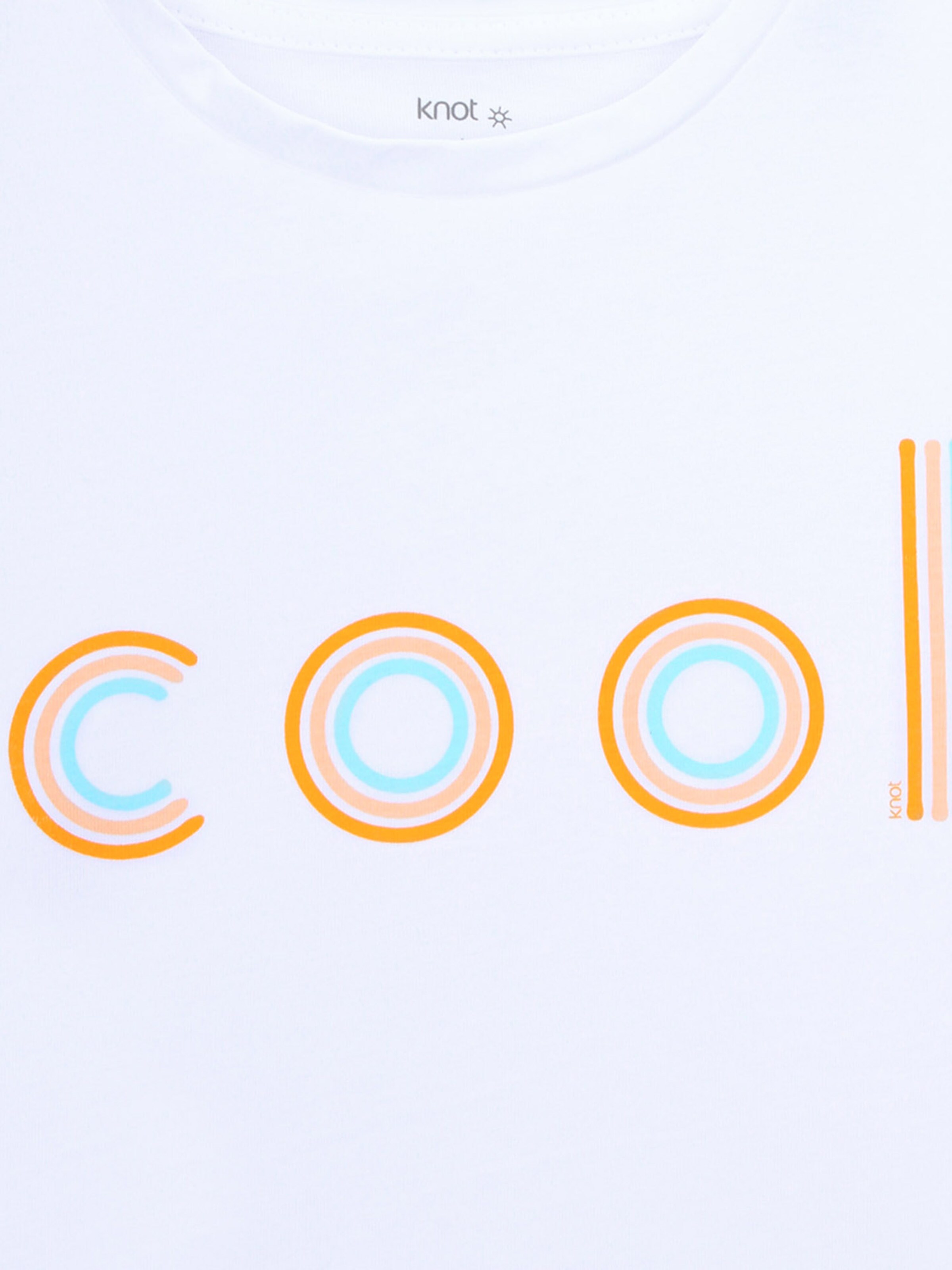 Maglietta di KNOT in bianco