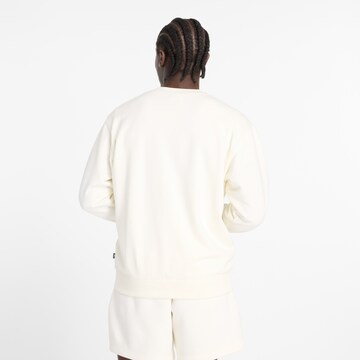 Sweat-shirt new balance en blanc