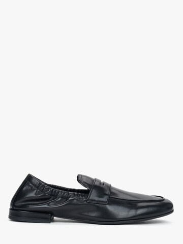 Estro Mocassins '187-1' in Zwart: voorkant