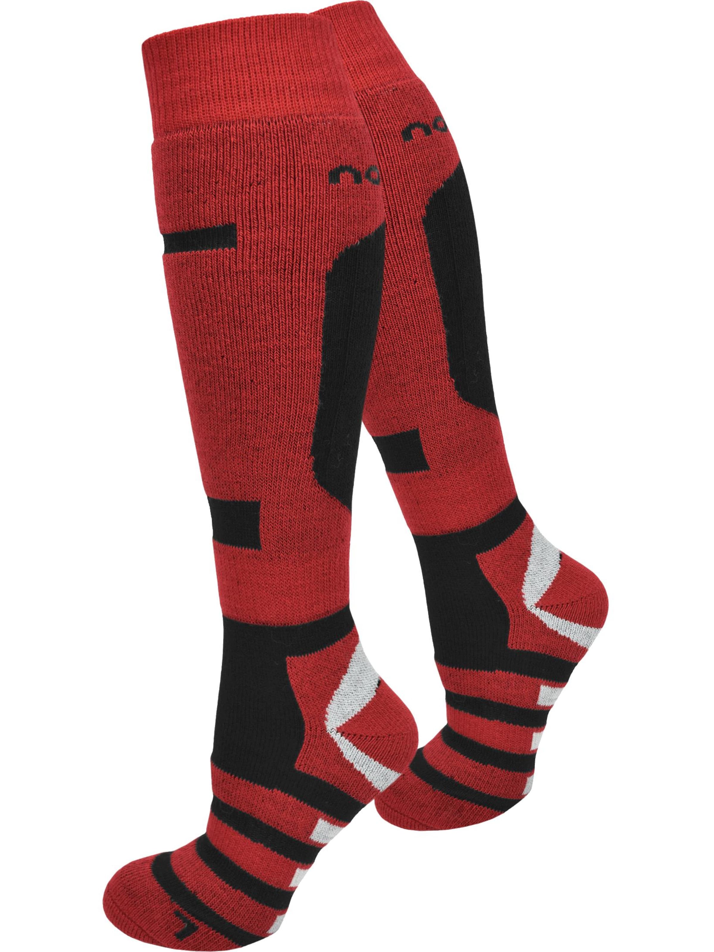 Chaussettes de sport normani en rouge