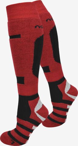 Chaussettes de sport normani en rouge