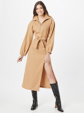 Missguided Dress in Beige