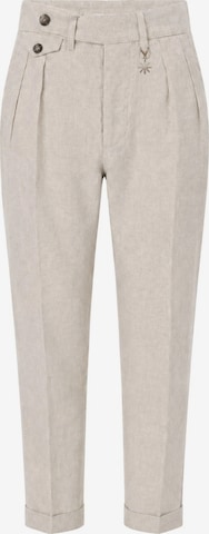 Manuel Ritz Trousers 'PANTALONE LAVATO' in Beige: front