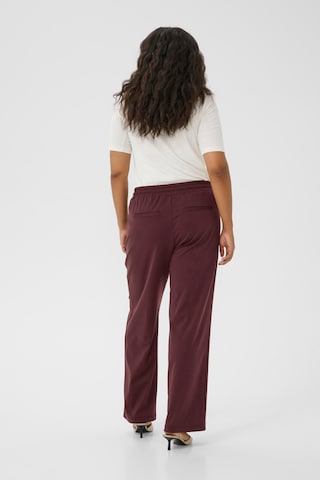 Loosefit Pantalon 'Jenna' KAFFE CURVE en marron