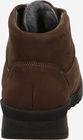 Finn Comfort Lace-Up Ankle Boots in Brown