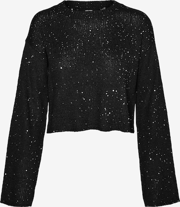 VERO MODA Sweater 'LEILANI' in Black: front