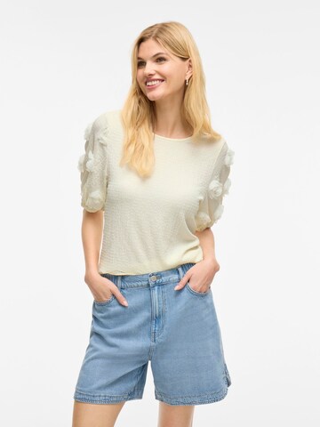 VILA - Blusa 'VIOtilia' en blanco: frente