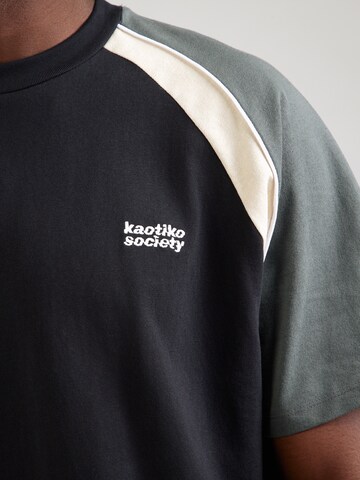 Kaotiko Shirt 'LENNOX' in Zwart