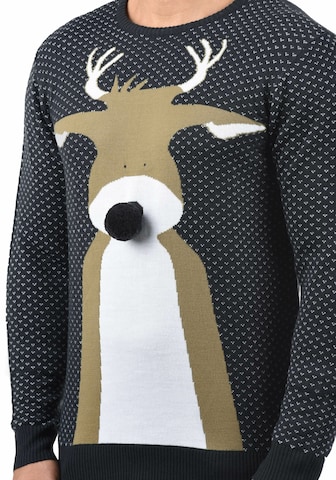 Pull-over 'Rudolph' BLEND en bleu