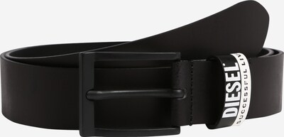 DIESEL Opasek 'ELEN' - černá / bílá, Produkt