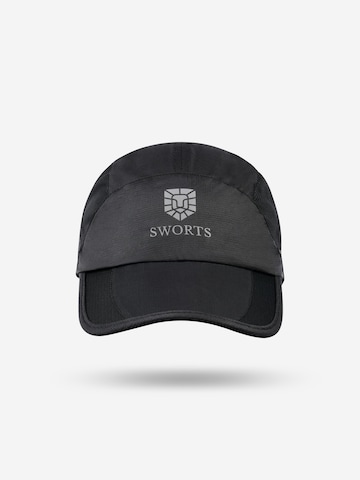SWORTS Athletic Cap 'HeadUp' in Black