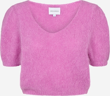americandreams Pullover 'Lolanda' in Pink: Vorderseite