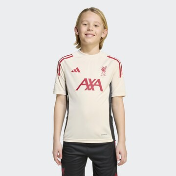 ADIDAS PERFORMANCE Functioneel shirt 'FC Liverpool Tiro 25 Competition' in Wit: voorkant