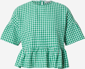 Chemisier 'Tuala' EDITED en vert : devant