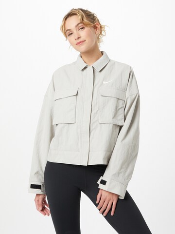 Nike Sportswear Jacke 'FIELD' in Grau: predná strana