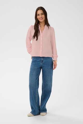 Chemisier Kaffe en rose