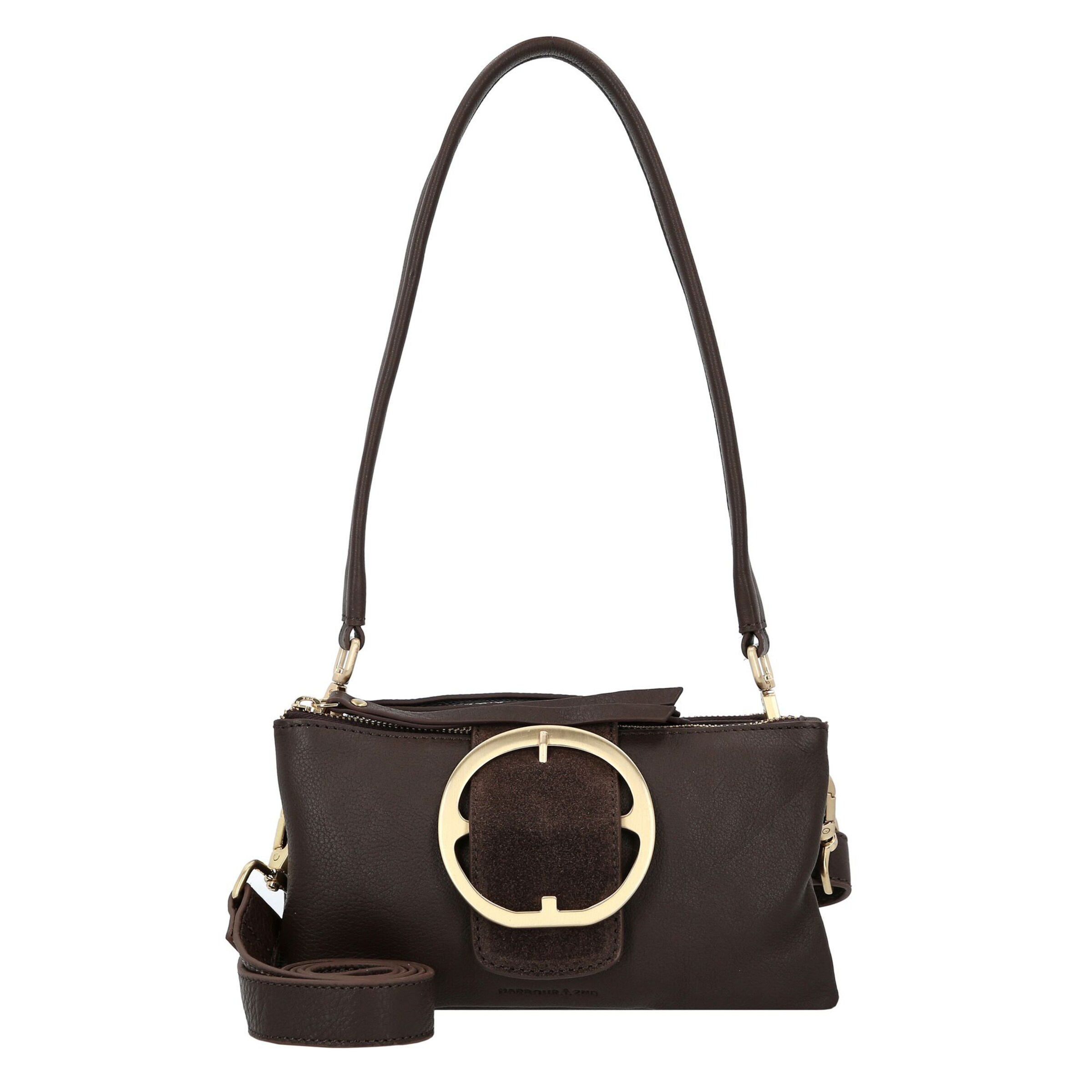 Harbour 2nd Shoulder bag 'Flavia' in Brown: front