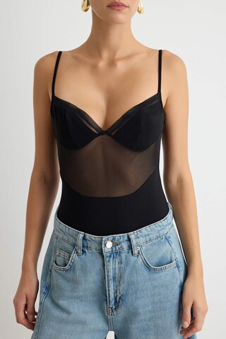 Body a maglietta di Trendyol in nero