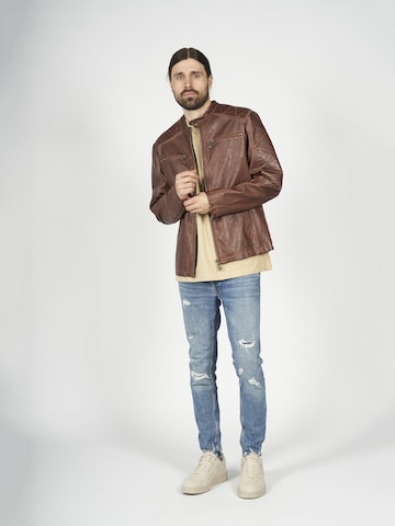 FREAKY NATION Between-season jacket in Brown