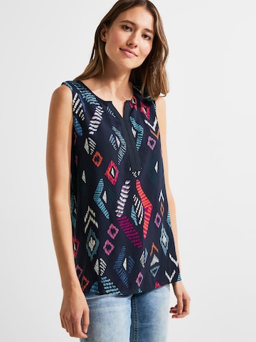 CECIL - Blusa em azul: frente