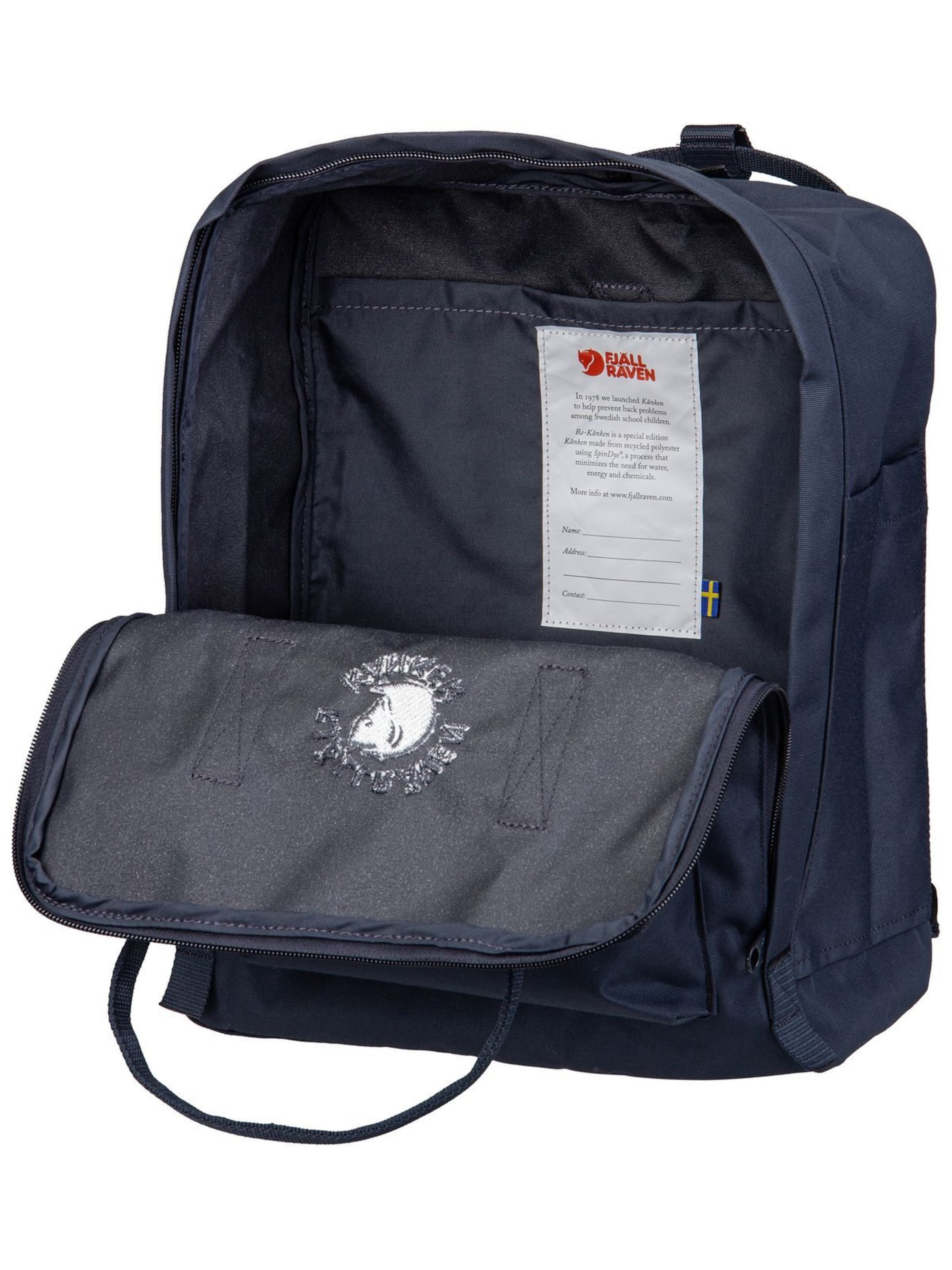 Fjällräven Backpack 'Re-Kanken' in Blue