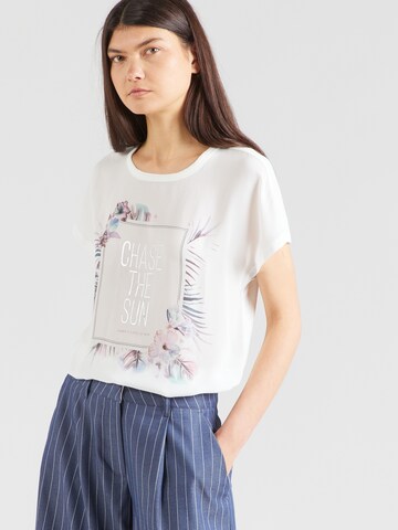 ONLY Shirt 'FLORA' in Wit: voorkant
