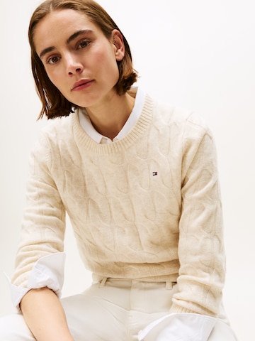 TOMMY HILFIGER Pullover i beige