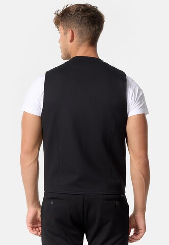 JEFF Gilet 'Ezra' in Zwart