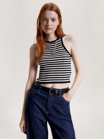 TOMMY HILFIGER Knitted Top in Blue: front