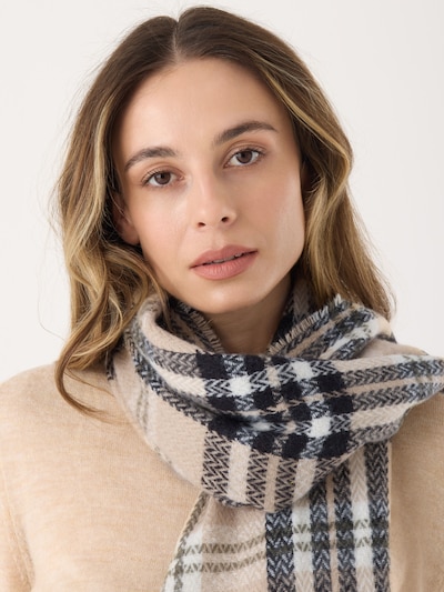 CODELLO Sjaal in de kleur Beige / Zwart, Productweergave