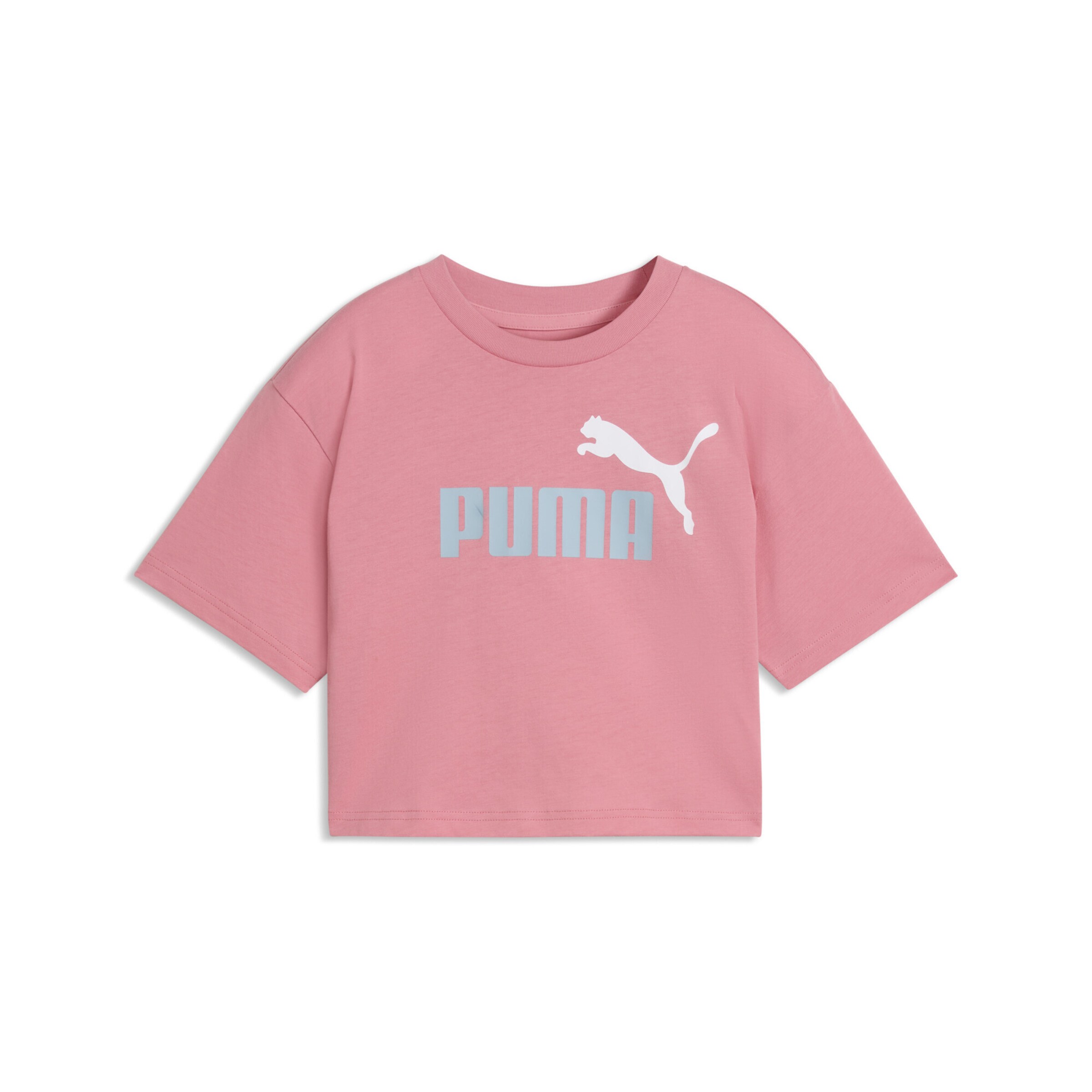 PUMA Shirt 'Essentials No. 1' in Pink: front