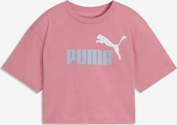 PUMA Shirt 'Essentials No. 1' in Pink: front