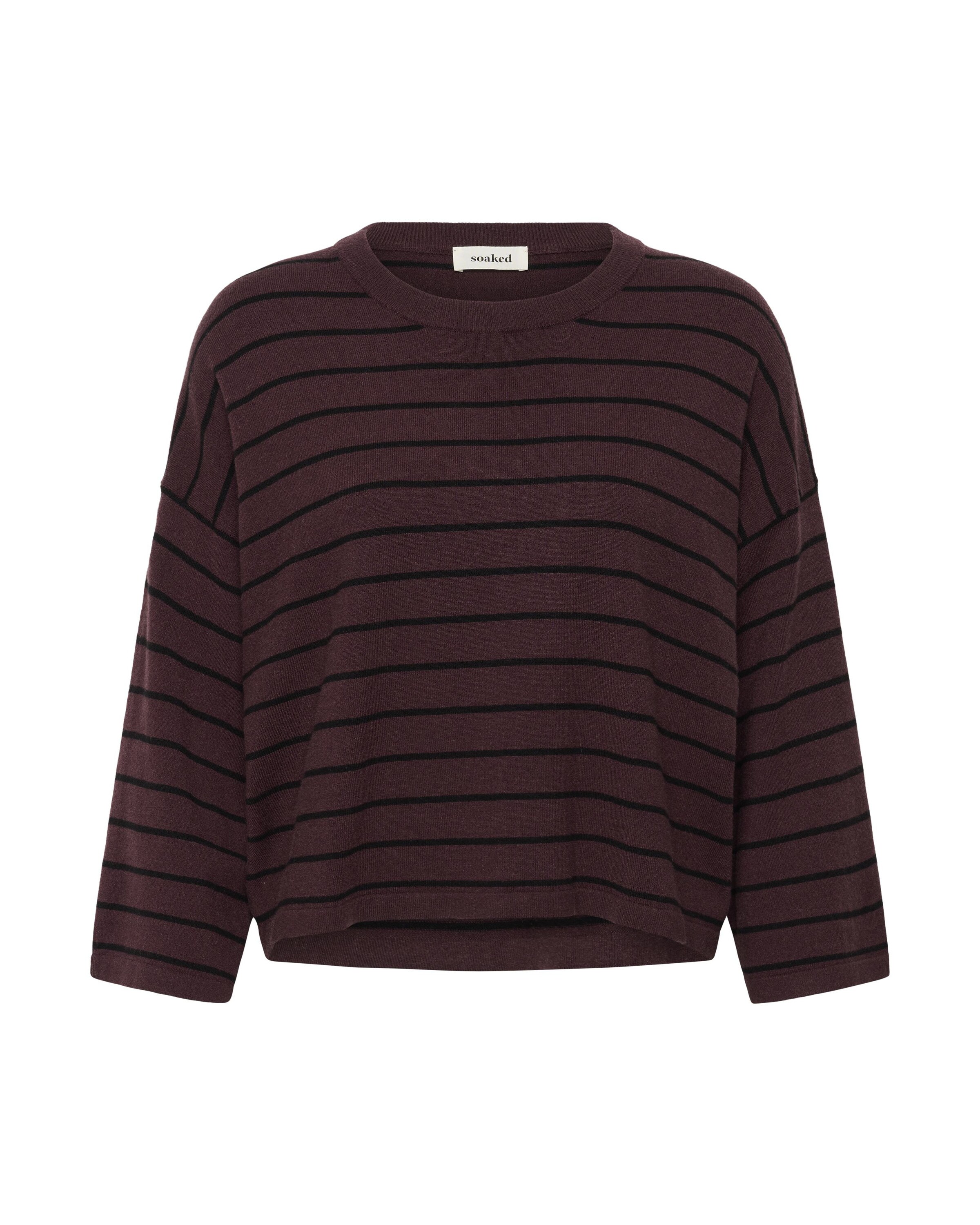 SOAKED IN LUXURY Pullover 'Spina' i rød: forside