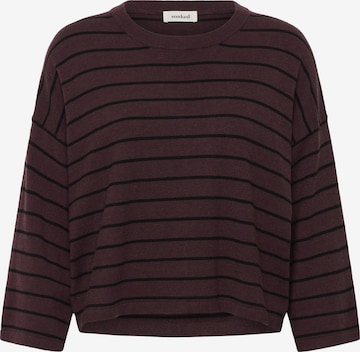 SOAKED IN LUXURY Pullover 'Spina' i rød: forside