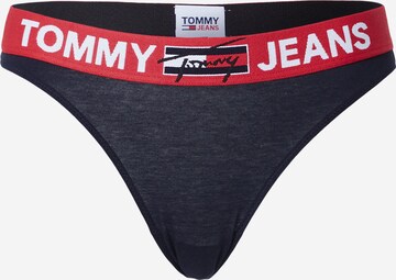 Tommy Hilfiger Underwear Thong in Black: front