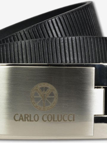 Ceinture Carlo Colucci en noir