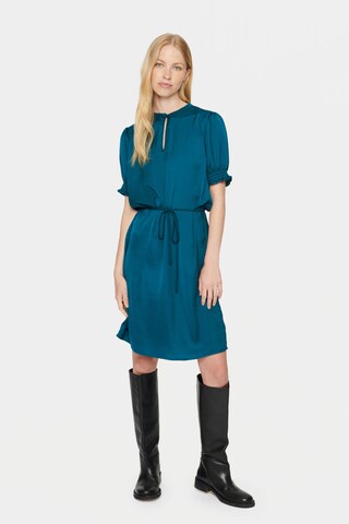 SAINT TROPEZ Платье-рубашка 'Nunni' в Синий