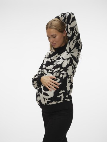 MAMALICIOUS Pullover 'LILL' in Schwarz