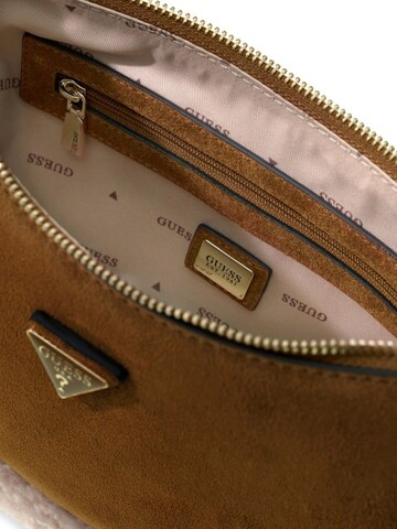 GUESS Taška cez rameno 'Guess Sac Bandoulière Katie Cognac' - Hnedá