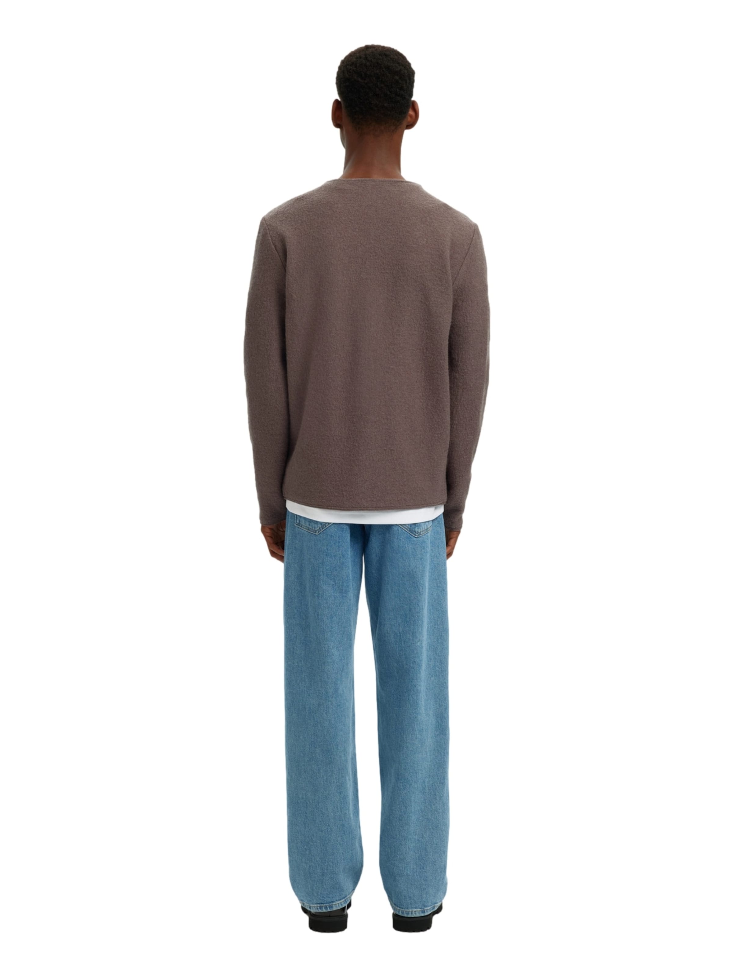 SELECTED Kardigán - barna