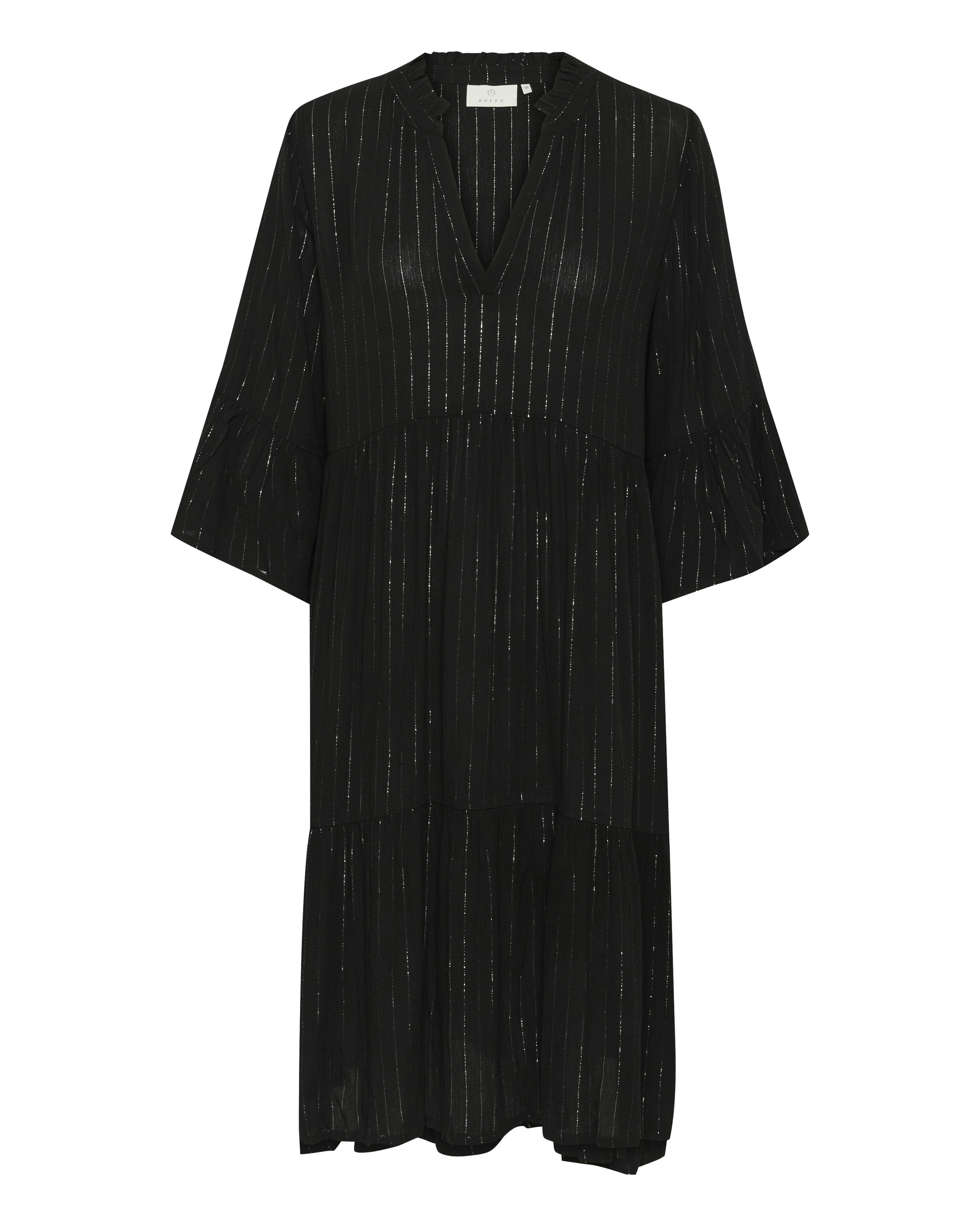 Kaffe Košeľové šaty 'KA Liv' - Čierna: predná strana