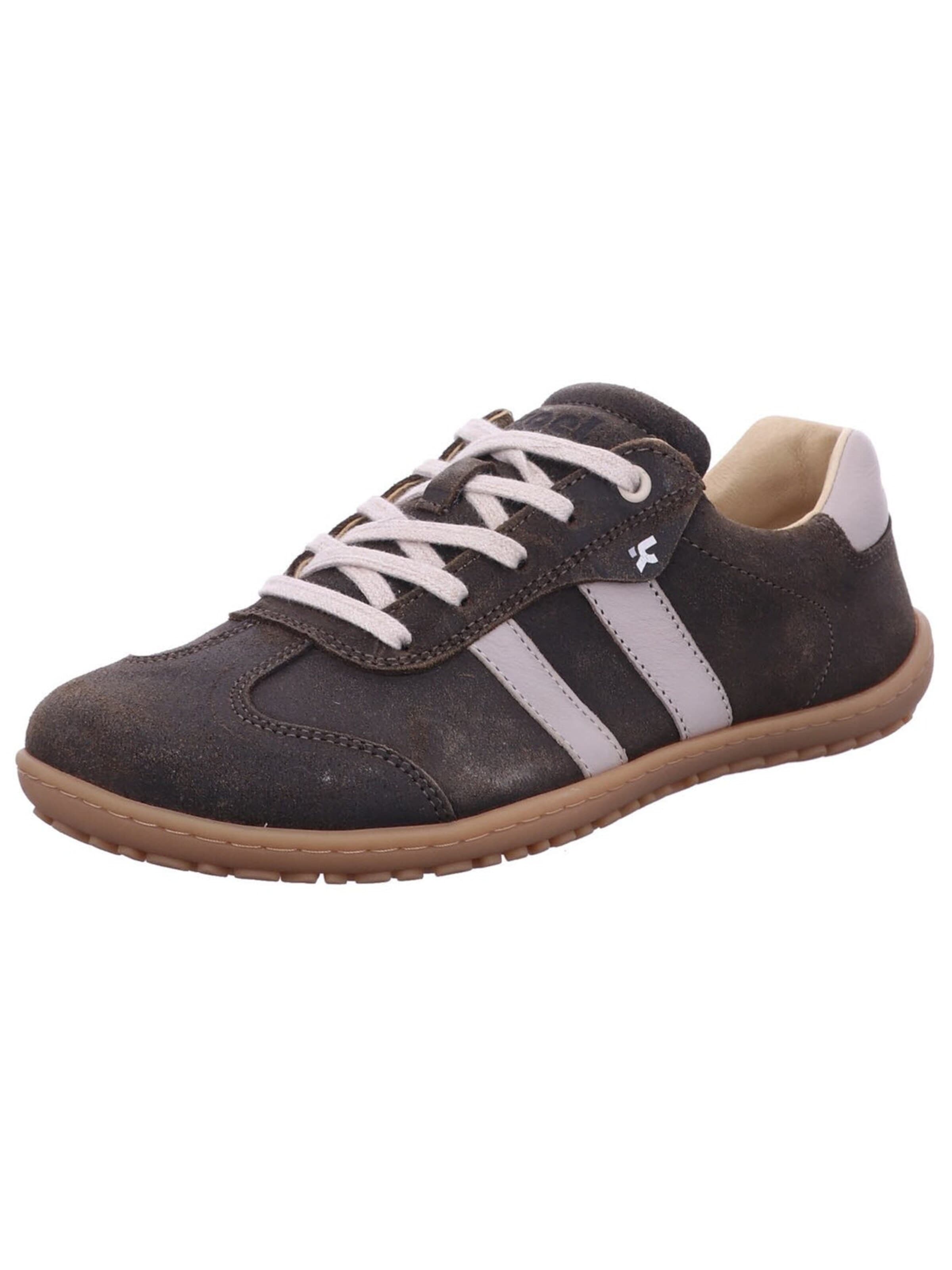 Koel Lace-Up Shoes 'Sneaker Low Damen 25L024 301 870 Echtleder in grün' in Green: front