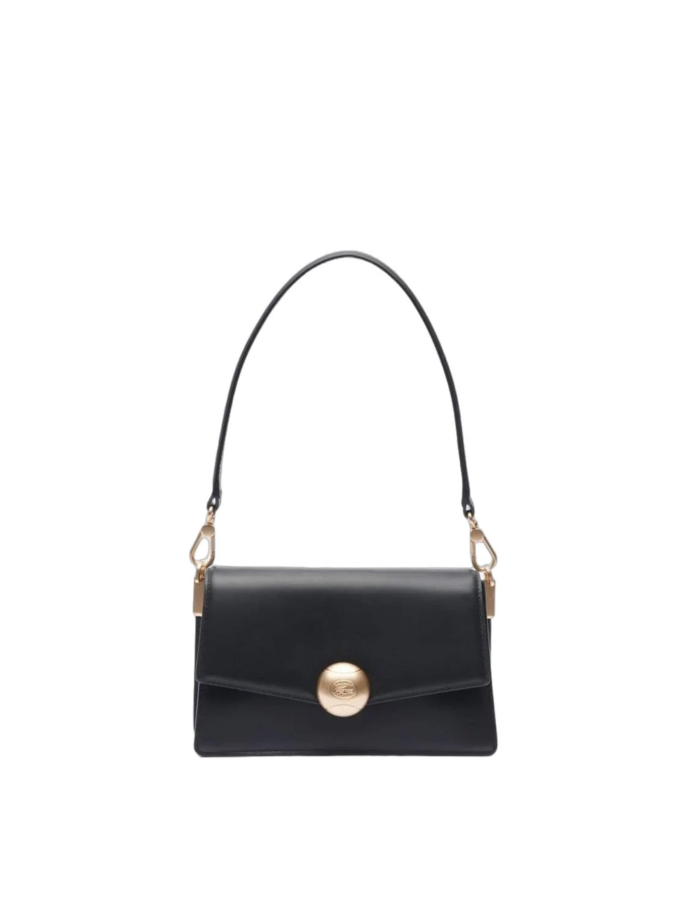 Borsa a mano 'Tennis Bliss' di LACOSTE in nero: frontale