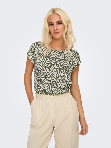 ONLY Bluza 'ONLVIC' | zelena barva