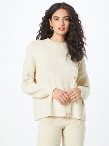 Fransa Sweater in White: front