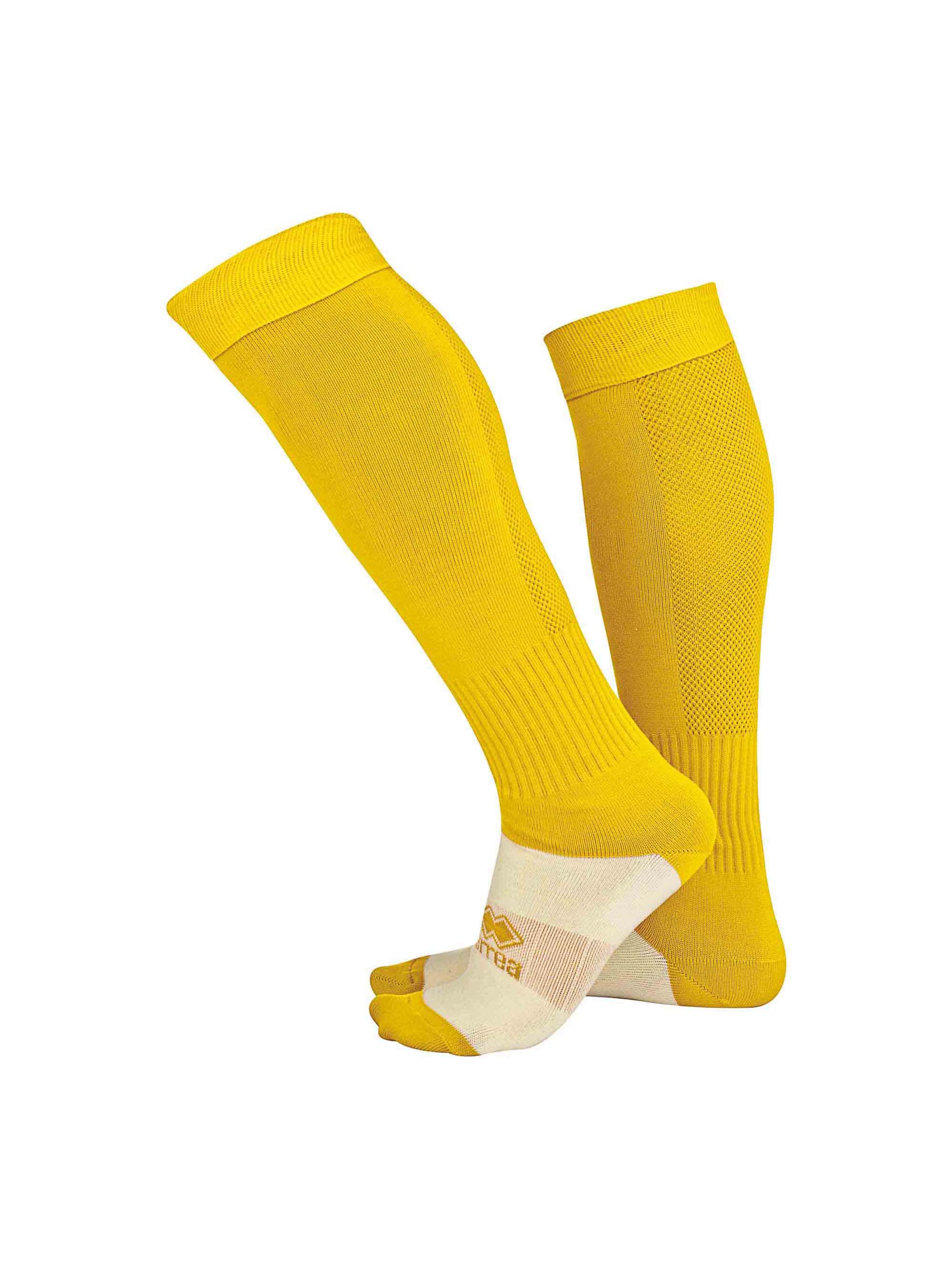 Errea Sports socks 'Calza' in Yellow: front