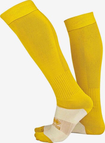 Errea Sports socks 'Calza' in Yellow: front