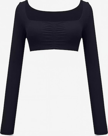 GOD SAVE QUEENS Sporttop in Grau: Vorderseite